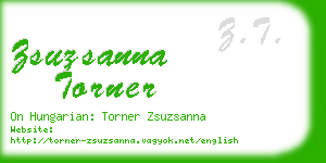 zsuzsanna torner business card